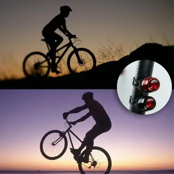 Slnečná energia Bicykel Predné Svetlo na Bicykel Chvost Zadné Svetlo Požičovňa USB Nabíjateľné Svietidlo Cyklistické LED Svietidlo Svietidlo Horn Bell