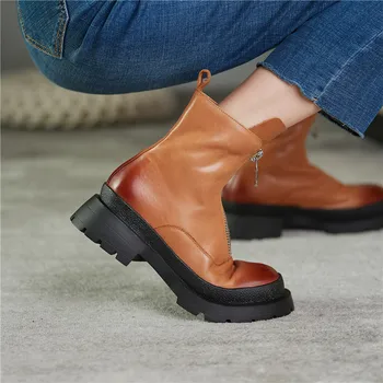 MORAZORA 2020 New horúce predaj členkové topánky pohodlné námestie podpätky kolo prst dámy topánky na jeseň zima ženy topánky black red