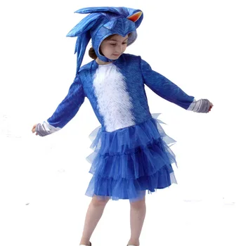 Sonic Deň Detí Fáze Kostým Zábavné Halloween Party Boy Anime Girl Hra Charakter Cosplay