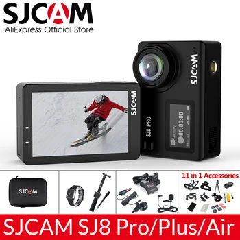 SJCAM 4K Akcia Fotoaparát SJ8 Pro/SJ8 Plus/SJ8 Vzduchu 1296P 4K 30fps/60fps HD Diaľkové Ovládanie Prilba Vodotesný Fotoaparát FPV Športové DV