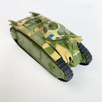 1/72 Rozsahu Zliatiny Armády Tank Model Char B1 BIS 944 Statický model Vojenského Tanku Zber Miniatúrne Dekorácie Deti Darček