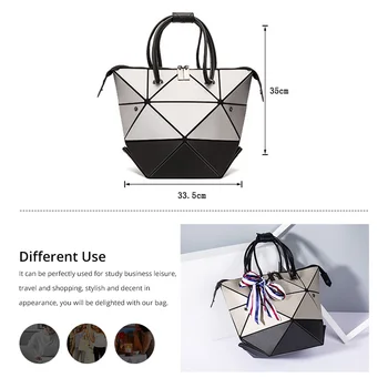REALER ženy, luxusné kabelky tašky cez rameno, dizajnér 2020 skladacia Kapsičky s top-rukoväť ženské rôzne geometrické tvary tašky