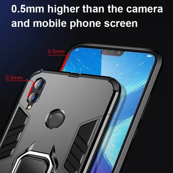 Aveuri Telefón puzdro Na Huawei Honor 8X MAX 6X 10 Poznámka 10 Coque Prst Prsteň Zadný Kryt Na Huawei Mate 20 Lite 10 P20 Lite Nova 3i