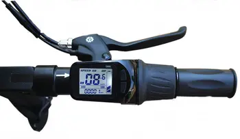 24v36v48v60v LCD displejom a pol twist plyn+BLDC radič 250W-1000W pre elektrický bicykel, skúter MTB inteligentné bicykel trojkolku