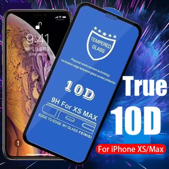 100 KS 10D Úplné Pokrytie Ochranné Sklo Na iPhone 11 Pro Max XS XR X 8 7 6 6 Plus SE 2020 Tvrdeného Screen Protector Sklo