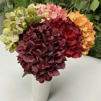Nové Umelé Kvety Ročník Silk Skúmie Kytice Svadobné Ozdobné Falošné Rastliny Váza na Vianoce Domov, Záhradné Dekorácie