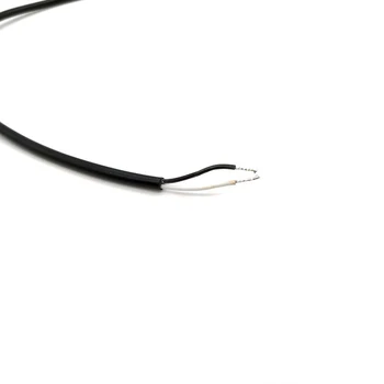 100ks Micro USB 2.0 Žena Jack Android rozhranie 4 kolík 2 Kolík 4 Drôtu Údaje nabíjací Kábel Kábel Konektor DIY okolo 30 cm