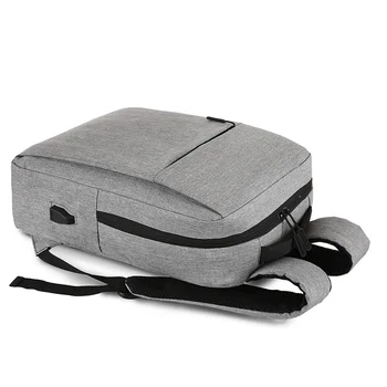 DIOMO mužov notebook batoh Polyester späť pack muž cestovná taška USB nepremokavé školské tašky Polyester odolný proti Opotrebeniu bagpack
