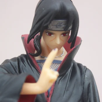 23 cm Anime Naruto Shippuden Itachi Hračka Uchiha Itachi Akatsuki Ver. pvc Zber Model Obrázok