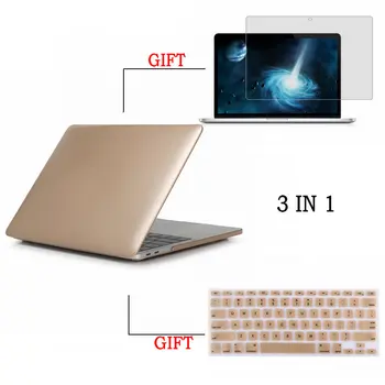Notebook Prípade Matný Shell pre Apple Macbook Air/Sietnice/Pro 11 12 13 15 Laptop Rukáv 13,3 palca 11.6 15.4 Prenosný Počítač BEZ Loga