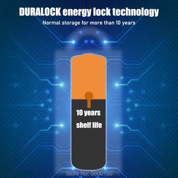 4PCS Pôvodné DURACELL 1,5 V AA Alkalické Batérie LR6 Použiť pre hračky, diaľkové ovládanie, elektronické výrobky, atď Suché Batérie Primárne