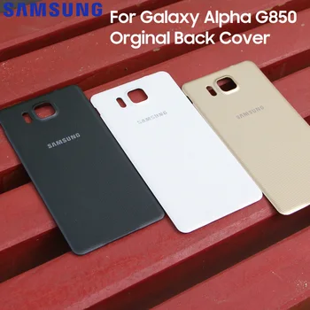 SAMSUNG Originálne Zadný Kryt Telefónu obal Pre Samsung GALAXY Alfa G850Y G850K G850A G850F G850V G850 Telefón Zadné Proti klepaniu Kryt