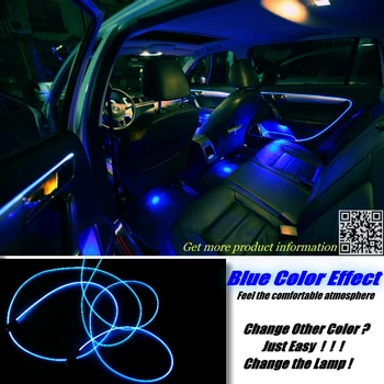 Interiér Okolitého Svetla Tuning Atmosféru Optický Kapela Svetlá Pre Lexus HS 250h / F Vnútri Panel Dverí osvetlenie Tuning