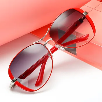Dizajn značky Módne slnečné Okuliare Ženy Odtiene Vintage Kovovým Rámom Slnečné okuliare Pre Ženy UV400 Okuliare Oculos de sol