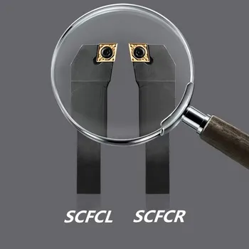 SCFCR2020K12 SCFCR2525M12 shockproof externé držiaka nástroja 91 stupeň CNC nástroje držiak pre CCMT120404 CCMT120408 sústruh nástroj