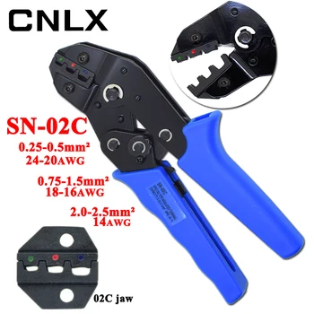 CNLX SN-02C terminálu kliešte kliešte SN-02C KARTU 0.25-6mm2 nástroj auto konektor kliešte nástroj