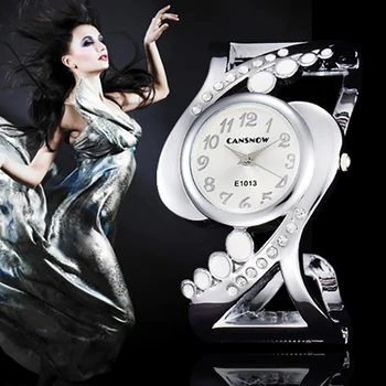 Ženy Quartz Náramok Hodiniek Crystal Luxusné Príslušenstvo Náramkové Hodinky Z Nerezovej Ocele Pás Módne Hodiny Montre Femme Horloge