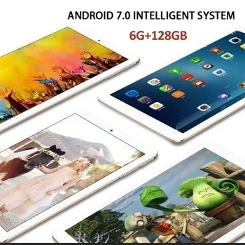 2020 Predaj Hot 10-Palcové Tablet Pc Android 8.0 1280*800 IPS 4G LTE Octa-Core 6GB RAM, 128 GB ROM 5MP fotoaparátom, WiFi, GPS 10.1 Tablety Tablet Pc