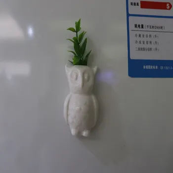 Mini Keramické Chladnička Magnet Tvorivé Keramické Rastlín Malá Váza Domova Umelé Kvety Bonsai Chladnička Dekorácie