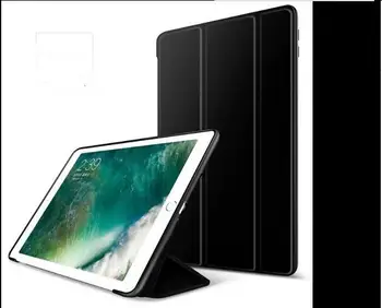Pre iPad 9.7 ESR Hurá Farba PU Kožené+Ultra Tenký, Ľahký PC Zadný Kryt puzdro pre Nový iPad 9.7 2017 A1823 A1822 model+PERO