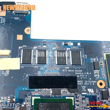 NEWRECORD Pre Asus W7S notebook doske voľný CPU celý test