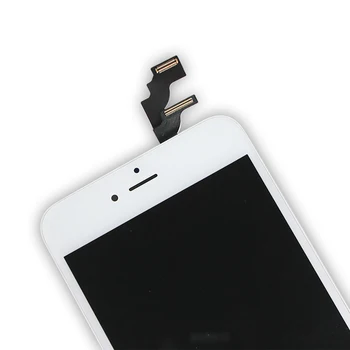 White&Black AAAAA Zbrusu Nový iPhone 6 Plus 6+ LCD Displej Dotykový Displej Digitalizátorom. Montáž iPhone6Plus Č Mŕtvy Pixel+Darček