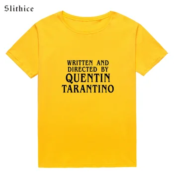 Slithice Módne Quentin Tarantino Sexy tričká Topy Ženy krátky rukáv Bavlna Lumbálna Tumblr Lete Ženy T-shirt košele