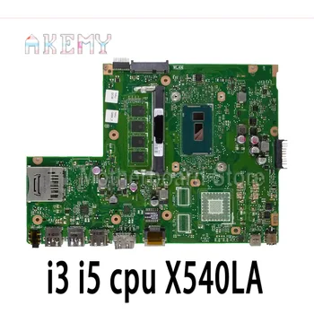 Viaceré konfigurácie i3 i5 cpu X540LA Notebook základná doska Pre Asus X540LA X540LJ X540L F540L X540 Test pôvodnej doske