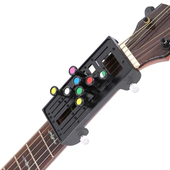 Gitara, Klasická vyučovacia pomôcka Gitara learningového Systému Štúdia Praxi Pomoci Bolesti-dôkaz Prst Booster Prenosné Učiť Chord Assistant