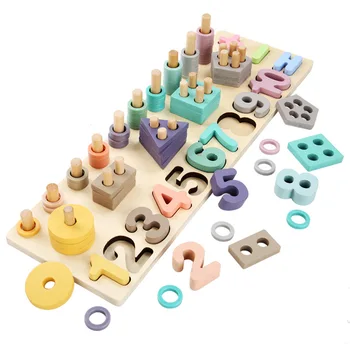 Deti Eduactional Hračky Digitálne list Farba Poznanie Puzzle Montessori Puzzle, Hračky Pre Deti, Hračky Matematika