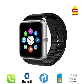 Smart Hodinky Clock Sync Oznámenie Podporu Sim TF Karty, Bluetooth Pripojenie Telefónu Android Smartwatch Smartwatch