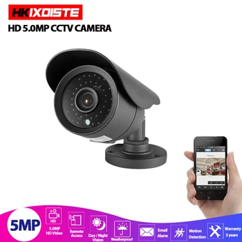 AHD Fotoaparát 5.0 MP 4MP bezpečnostné Kamery Sony IMX325 40M Nočné Videnie CCTV Kamera IR Vonkajšie Nepremokavé Bezpečnostná Kamera