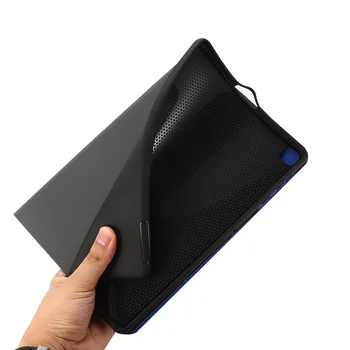 Pre Huawei MatePad T 10s prípade bielizeň zrna PU kožené Stojan TPU Kryt na HUAWEI MatePad T10s AGS3-W09 AGS3-L09 Coque