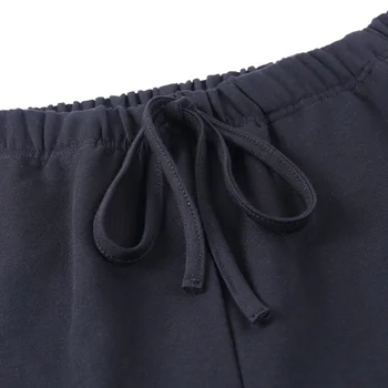 Beyouare streetwear list tlač tepláky ženy lete elastický pás voľné bežné cargo nohavice dámske módne joggers nohavice