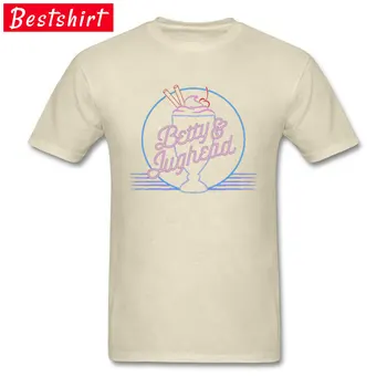 Riverdale Betty & Bughead Milkshake Pohár T Shirt Ice Cream 3D Vytlačené Obyčajný Tee Tričko Nadrozmerné Svetre Riverdale Tričko Mužov