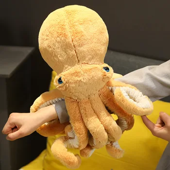 30-90 cm Super Krásne Obrovské Realisticky Octopus Plyšové Hračky Mora Zvierat Plnené Bábiky Vankúš Späť Vankúš Deti Deti Narodeninám