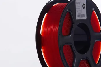 NORTHCUBE 3D Tlačiarne Vlákna 1.75 mm ABS Vlákna 1kg Tlačové Materiály 3D Plastická Tlač Vlákna transparentná červená