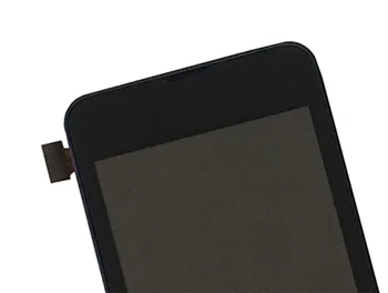 1PC/Veľa 4.0 inch Pre Nokia Lumia 530 N530 S Ráme Displeja LCD+Dotyk Obrazovky Digitalizátorom. Montáž Čiernej Farby s kit