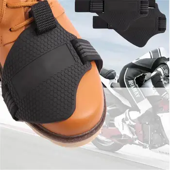Motocykel Non-slip Radiacej Obuvi Boot Šúchať Známky Chránič Gumy Ponožka Pad Kryt Kryt Pre Scooter Autocycle Univerzálny