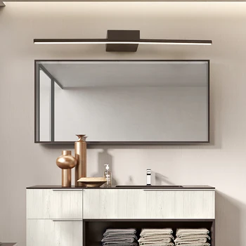 Nový Príchod Teplej Black/White 400/600/800/1000/1200mm Led kúpeľňa zrkadlo osvetlenie, Moderný make-up, obliekanie, kúpeľňa led zrkadlo, lampa