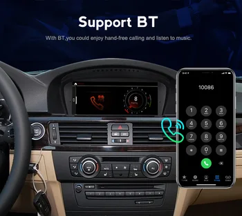 MEKEDE IPS displej 8 jadro Auto Stereo DVD Pre BMW Radu 3 E90 E91 E92 E93 Android 10.0 Wifi 4g GPS, Bluetooth, Rádio