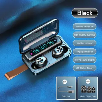 Bluetooth 5.0 Bezdrôtové Slúchadlá Slúchadlá TWS Mini Slúchadlá 9D Stereo Športové Vodotesné Slúchadlá Slúchadlá S Mikrofónom
