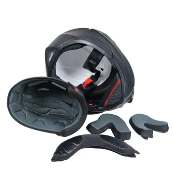 Nové Flip Up Pretekárske prilbu Modulárny Duálny objektív Motocyklové Prilby plnú tvár Bezpečnú prilbu Casco capacete 