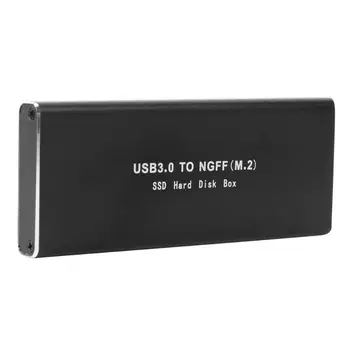 VKTECH M2 SSD Prípade Pevného Disku Prípade USB3.0 Micro-B do polohy M. 2 NGFF Adaptér Externého Pevného Disku HDD Box SSD Krytu m.2 SSD Prípade