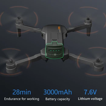 Originálne Batérie pre GD91 PRO GPS Drone 7.6 V 3000mAh