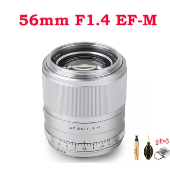 Viltrox 56mm f1.4 EF-M APS-C Objektív Veľké Apertúry automatické Zaostrovanie Portrét Objektív pre Canon EOS M Kamery, M5 M10 M100 M200 M50 M6