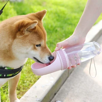 Prenosné Psa Fľaša Na Vodu Pre Malé Veľké Psy Cestovné Pitnej Misy Vonkajšie Mačky Puppy Zásobník Vody Feeder Cup Pet Produkt