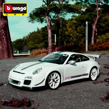 Bburago 1:18 Porsche 911 GT3 auto zliatiny auto model simulácie auto dekorácie kolekcie darček hračka lejacích model chlapec hračka