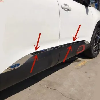 Pre Citroen C5 AIRCROSS 2017-2020 telo z nerezovej ocele čalúnenie dverí auta dekoratívne dosky zadných dverí dekoračné pásy auto príslušenstvo