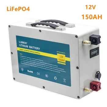 Lifepo4 12v 150ah batérie lifepo4 12V lifepo4 lítiové batérie 150ah pre menič,elektrické motorové lode